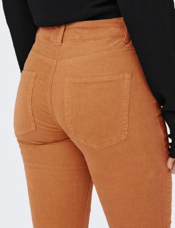 Pantaloni Only, portocaliu