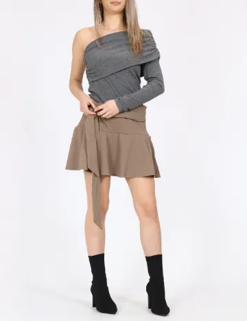 Fusta pantalon Jacqueline de Yong, maro