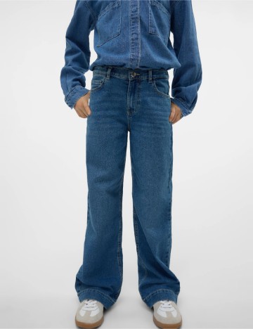 Blugi Vero Moda Kids, albastru
