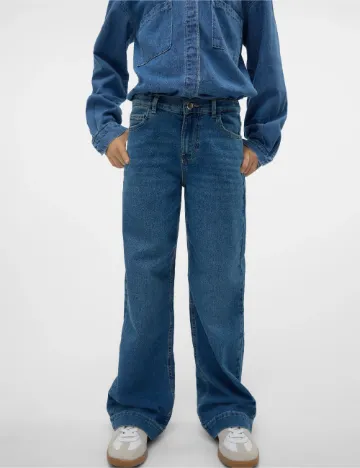 Blugi Vero Moda Kids, albastru