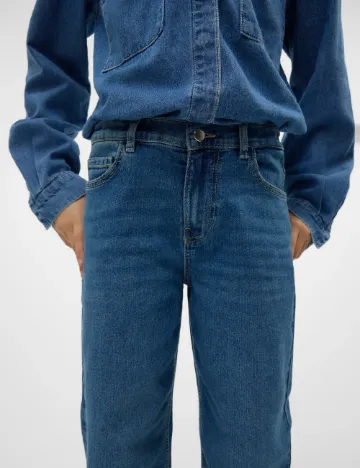 Blugi Vero Moda Kids, albastru