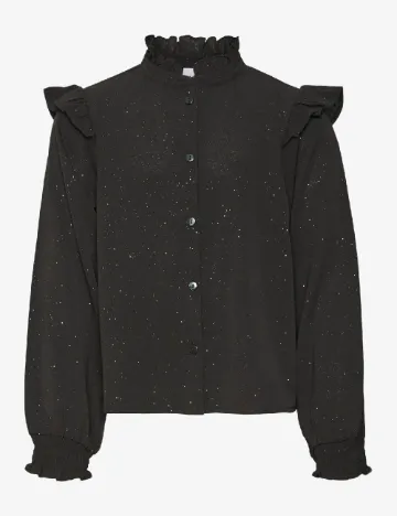 Camasa Vero Moda Kids, negru