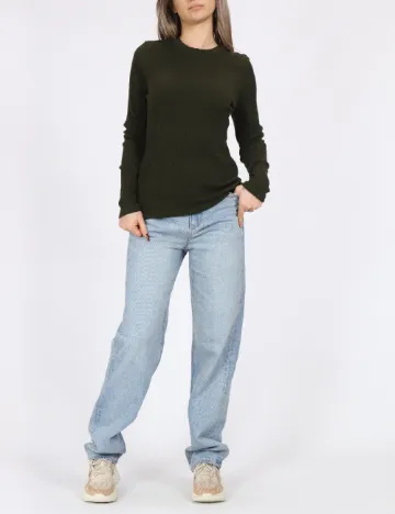 Bluza Pieces, verde