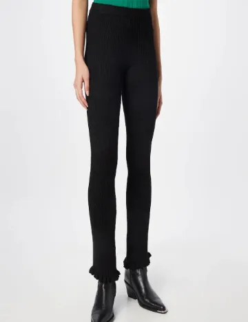 Pantaloni Pieces, negru Negru