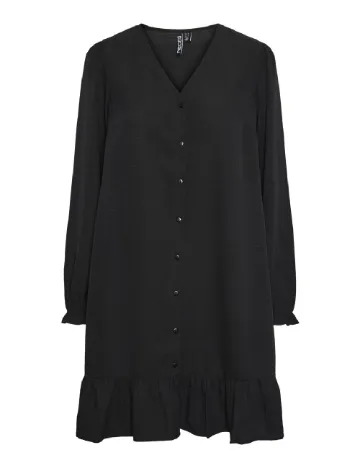 Rochie scurta Pieces, negru