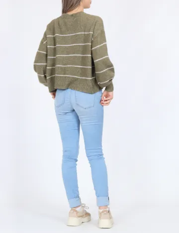 Bluza Pieces, verde