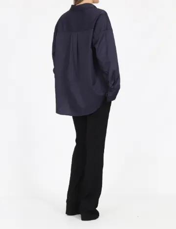 Camasa Oversize Only, bleumarin