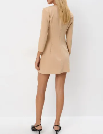 Rochie scurta Mohito, crem