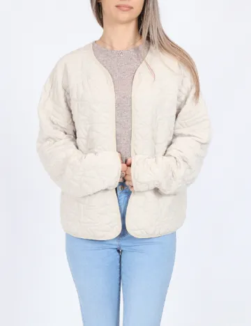 Jacheta Oversize Only, crem