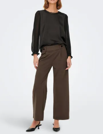 Pantaloni Jacqueline de Yong, maro