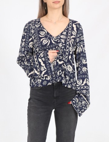 Bluza Vero Moda, albastru