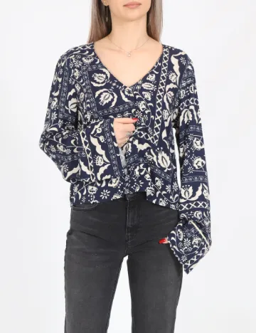 Bluza Vero Moda, albastru