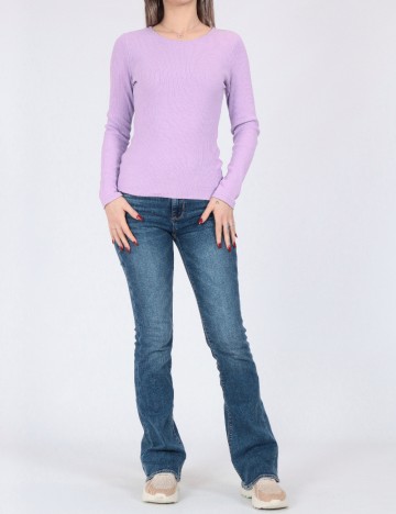 Bluza Pieces, mov