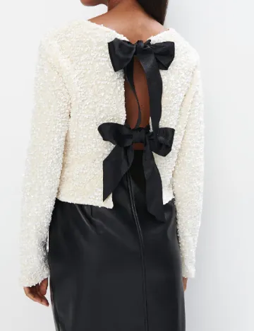 Bluza Mohito, crem