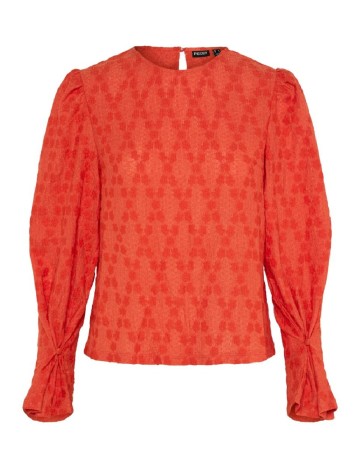 Bluza Pieces, portocaliu