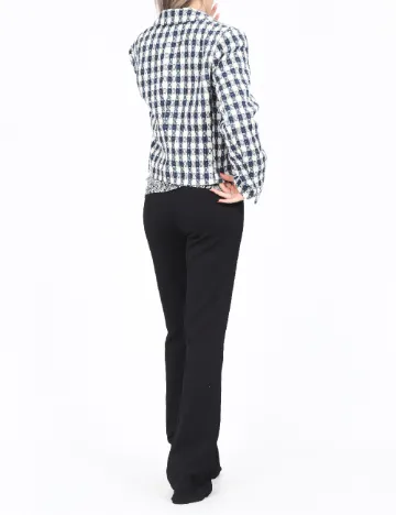 Sacou Only, albastru/alb