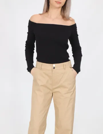 Pantaloni Only, maro deschis