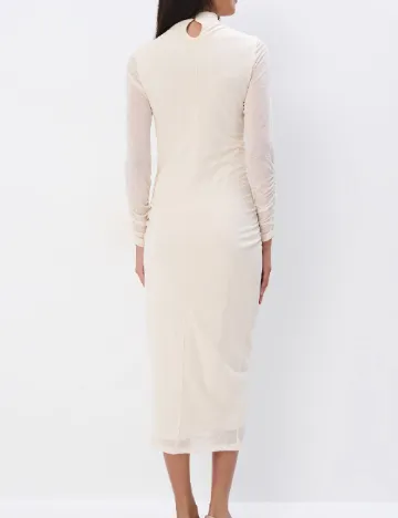 Rochie medie Mohito, crem