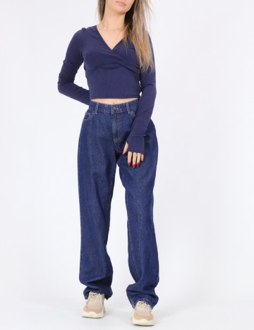 Blugi Jacqueline de Yong, bleumarin