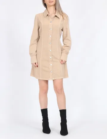 Rochie scurta Only, maro