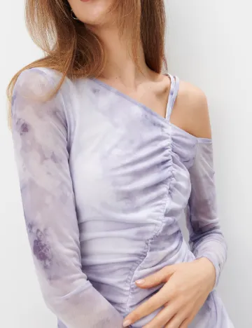 Rochie scurta Mohito, mov