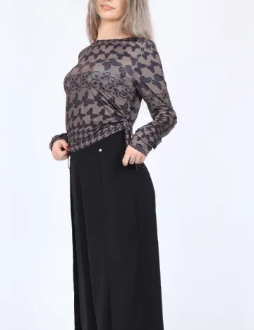 Bluza Something New, maro
