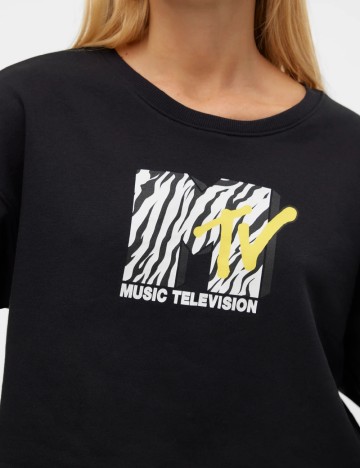 Bluza Something New, negru