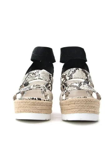 Sandale Kendall&Kylie, imprimeu sarpe