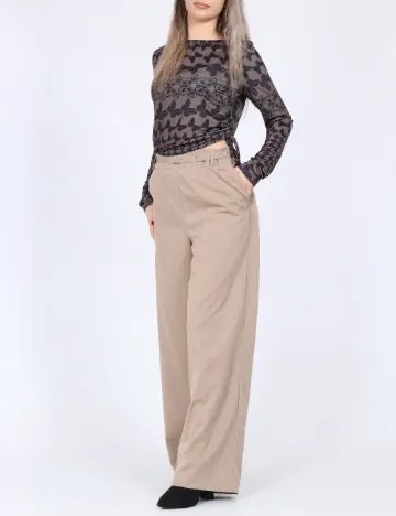 Pantaloni Vero Moda, maro