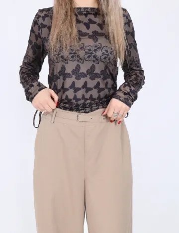 Pantaloni Vero Moda, maro
