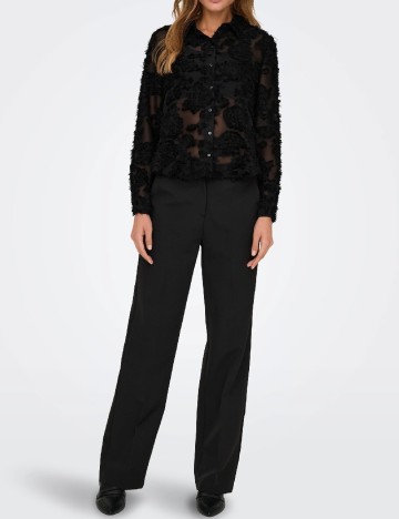 Camasa Jacqueline de Yong, negru