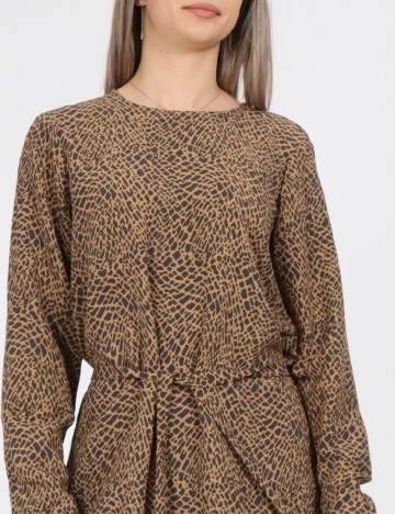 Rochie scurta Vero Moda, maro
