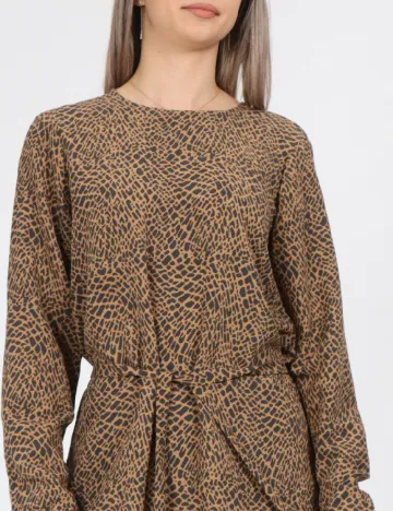 Rochie scurta Vero Moda, maro