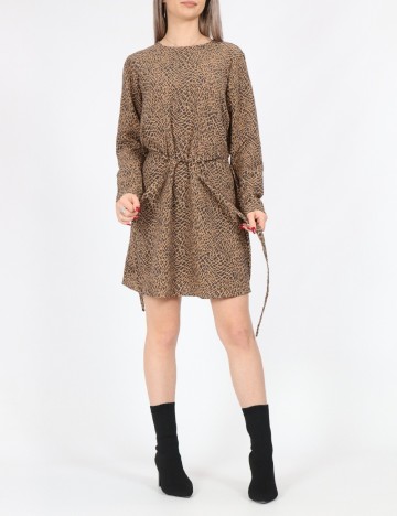 Rochie scurta Vero Moda, maro