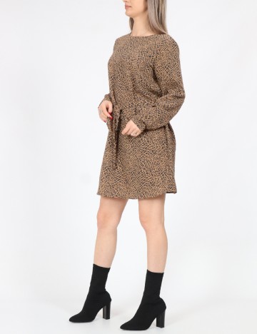 Rochie scurta Vero Moda, maro