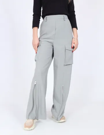 Pantaloni Vero Moda, gri