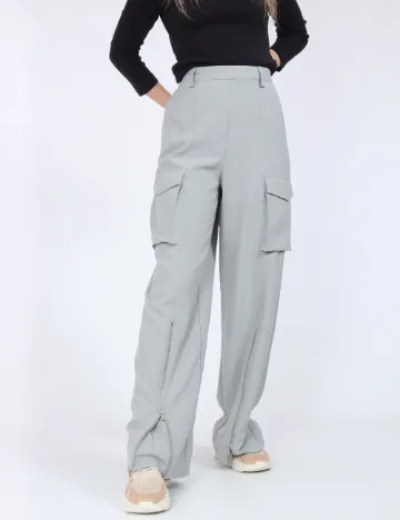 Pantaloni Vero Moda, gri