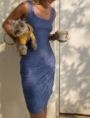 Rochie scurta Dazy, albastru