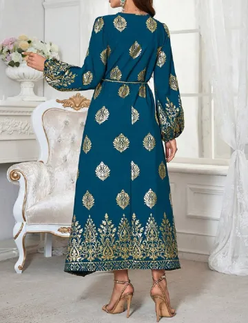 Rochie lunga SHEIN, turcoaz