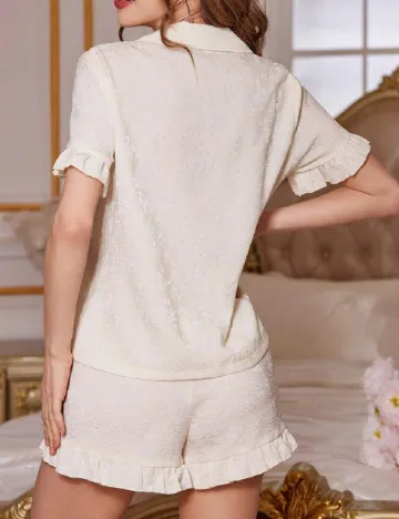 Pijama SHEIN, ecru
