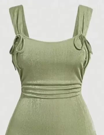 Rochie scurta SHEIN CURVE, verde