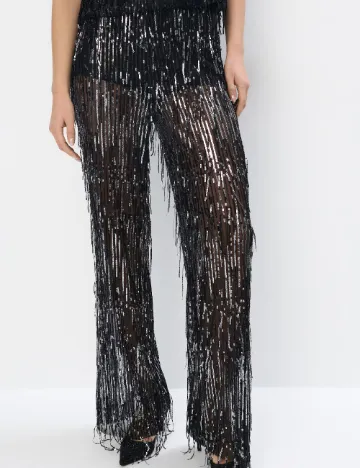 Pantaloni Mohito, negru
