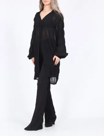 Camasa Oversize SHEIN, negru