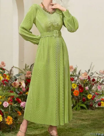 Rochie lunga SHEIN, verde