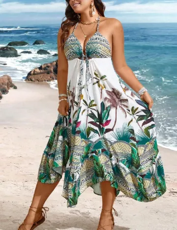 Rochie medie SHEIN CURVE, mix culori