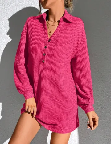 Rochie scurta SHEIN, roz