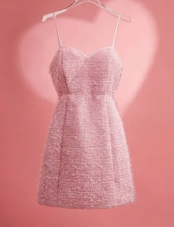 Rochie scurta SHEIN, roz