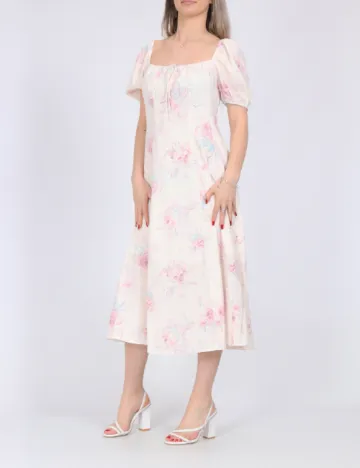 Rochie medie SHEIN, crem