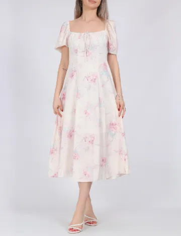 Rochie medie SHEIN, crem
