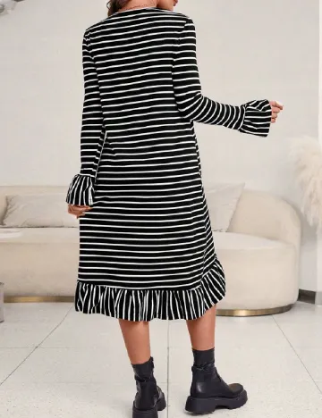 Rochie medie SHEIN Maternity, negru